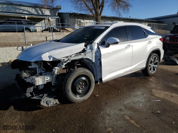 2021 Lexus RX with VIN 2T2HZMAA1MC207947, listed as a Copart auction lot 42392635 with 63,781 mi miles and Salvage Title. Bid and sale history available at carsss.com. Image 1.