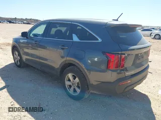 2023 Kia Sorento LX with VIN 5XYRG4LC9PG202159, listed as a IAAI auction lot 41757823 with 27,270 mi miles. Bid and sale history available at carsss.com. Image 3.