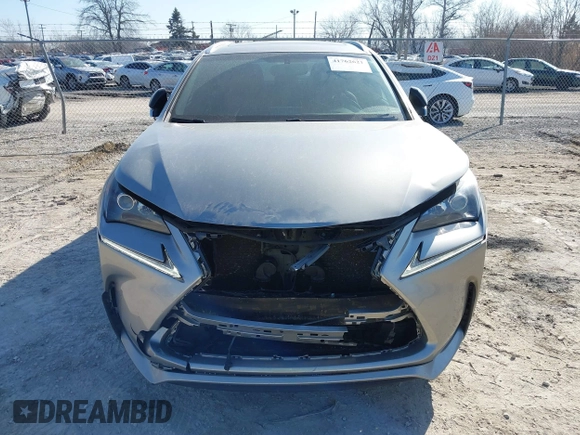 2017 Lexus NX with VIN JTJBARBZ9H2120463, listed as a IAAI auction lot 41762621 with 175,217 mi miles. Bid and sale history available at carsss.com. Image 12.