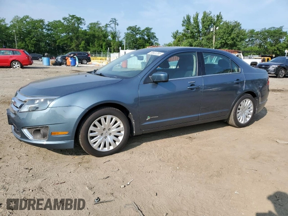 2012 Ford Fusion Hybrid with VIN 3FADP0L39CR177644, listed as a Copart auction lot 59841295 with 81,781 mi miles and Salvage title. Bid and sale history available at DreamBid. Image 1.