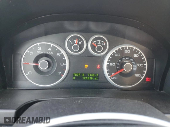 2008 Ford Fusion SEL with VIN 3FAHP08188R208284, listed as a Copart auction lot 44253015 with 121,010 mi miles and Salvage Title. Bid and sale history available at carsss.com. Image 9.