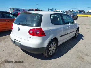 2009 Volkswagen Rabbit S with VIN WVWAB71K59W106364, listed as a IAAI auction lot 41862718 with 125,538 mi miles. Bid and sale history available at carsss.com. Image 4.