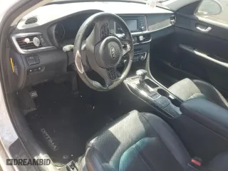 2016 Kia Optima EX with VIN 5XXGU4L35GG065760, listed as a Copart auction lot 53551465 with 0 mi miles and Clean Title. Bid and sale history available at carsss.com. Image 8.