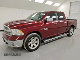 2018 Ram 1500 Lone Star Silver with VIN 1C6RR6LM4JS239160, listed as a Copart auction lot 64111555 with 158,195 mi miles and Clean title. Bid and sale history available at DreamBid. Image 1.