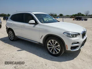 2019 BMW X3 sDrive30i with VIN 5UXTR7C57KLE97733, listed as a Copart auction lot 50323485 with 103,917 mi miles and Salvage Title. Bid and sale history available at carsss.com. Image 4.