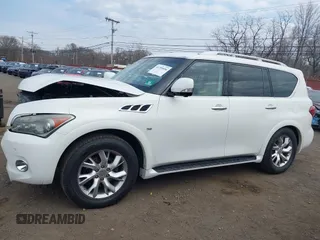 2014 Infiniti QX80 z VIN JN8AZ2NC0E9351569, wystawiony jako IAAI lot #41759656 z przebiegiem 111 892 mil mil oraz . Historia ofert i sprzedaży dostępna na DreamBid. Obrazek 14.