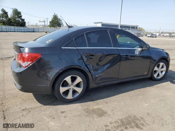 2011 Chevrolet Cruze LT w/2LT with VIN 1G1PG5S92B7169796, listed as a Copart auction lot 53562675 with 146,017 mi miles and Salvage Title. Bid and sale history available at carsss.com. Image 3.