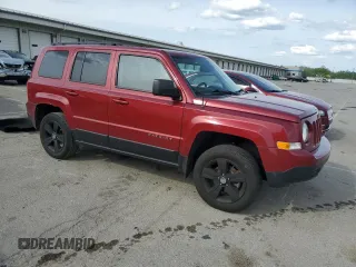 2016 Jeep Patriot Latitude with VIN 1C4NJRFB5GD742252, listed as a Copart auction lot 54364955 with 108,134 mi miles and Salvage title. Bid and sale history available at DreamBid. Image 4.