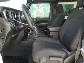 2022 Jeep Wrangler Willys Sport with VIN 1C4GJXANXNW210785, listed as a Copart auction lot 59355275 with 25,887 mi miles and Salvage title. Bid and sale history available at DreamBid. Image 7.