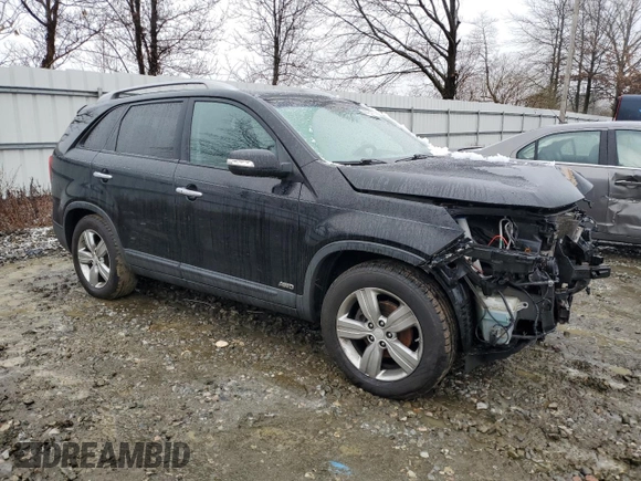 2013 Kia Sorento EX with VIN 5XYKUDA2XDG411426, listed as a Copart auction lot 44164765 with 145,813 mi miles and Salvage Title. Bid and sale history available at carsss.com. Image 4.
