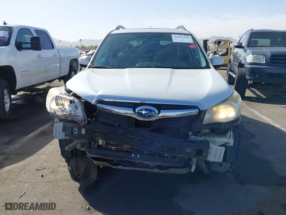 2014 Subaru Forester 2.0XT Premium with VIN JF2SJGDC6EH523777, listed as a IAAI auction lot 41699383 with 81,653 mi miles. Bid and sale history available at carsss.com. Image 6.