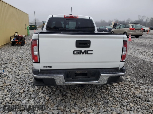 2015 GMC Canyon 4WD SLE with VIN 1GTG6BE32F1229472, listed as a Copart auction lot 84227964 with 0 mi miles and Salvage Title. Bid and sale history available at carsss.com. Image 6.