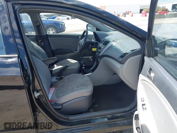 2016 Hyundai Accent SE with VIN KMHCT4AE8GU961661, listed as a IAAI auction lot 42470295 with 190,171 mi miles and . Bid and sale history available at DreamBid. Image 5.
