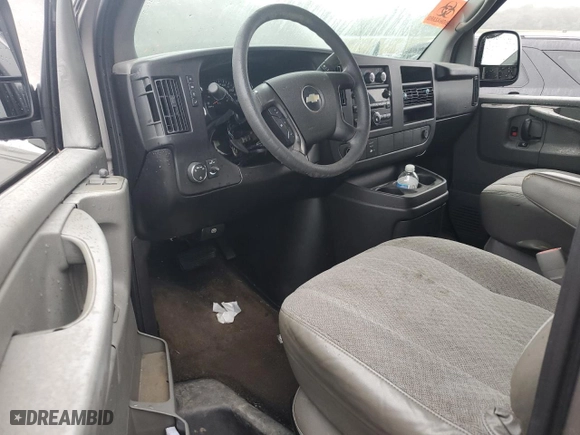 2010 Chevrolet Express Passenger LT with VIN 1GA2G1DG9A1135550, listed as a Copart auction lot 79541594 with 0 mi miles and Salvage Title. Bid and sale history available at carsss.com. Image 8.