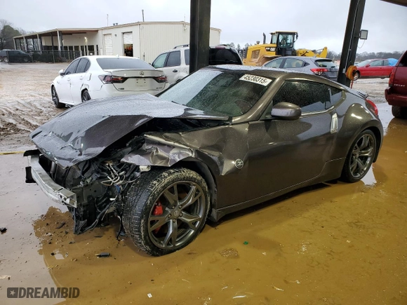 2010 Nissan 370Z Touring with VIN JN1AZ4EH2AM502389, listed as a Copart auction lot 45230315 with 109,478 mi miles and Salvage Title. Bid and sale history available at carsss.com. Image 1.