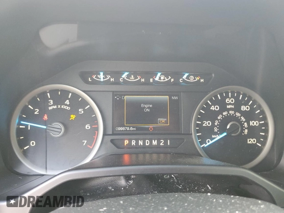 2016 Ford F-150 XL z VIN 1FTEW1CF7GKF17627, wystawiony jako Copart lot #55777875 z przebiegiem 99 879 mil mil oraz Czysty tytuł • Clean title. Historia ofert i sprzedaży dostępna na DreamBid. Obrazek 9.