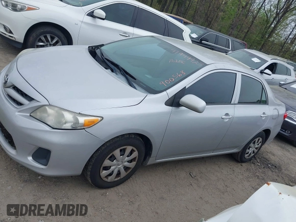 2012 Toyota Corolla L with VIN 2T1BU4EE1CC900568, listed as a IAAI auction lot 41949927 with 167,329 mi miles. Bid and sale history available at carsss.com. Image 14.