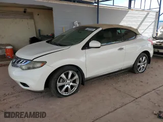 2014 Nissan Murano CrossCabriolet with VIN JN8AZ1FY3EW302579, listed as a Copart auction lot 45588985 with 108,426 mi miles and Salvage Title. Bid and sale history available at carsss.com. Image 1.