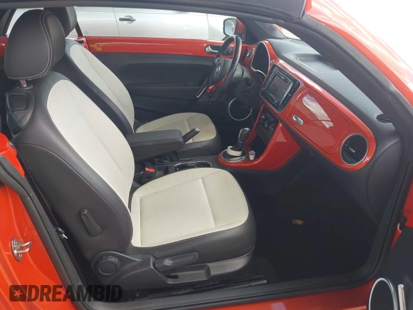 2018 Volkswagen Beetle S with VIN 3VW5DAAT3JM506460, listed as a IAAI auction lot 41556365 with 49,674 mi miles and . Bid and sale history available at DreamBid. Image 5.