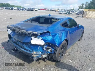 2024 Ford Mustang GT with VIN 1FA6P8CFXR5412162, listed as a IAAI auction lot 42203438 with 21,013 mi miles and . Bid and sale history available at DreamBid. Image 4.