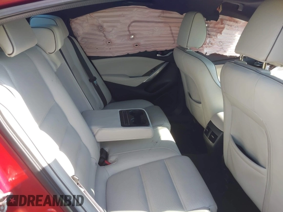 2017 Mazda 6 Grand Touring with VIN JM1GL1X57H1100857, listed as a IAAI auction lot 41773377 with 80,193 mi miles. Bid and sale history available at carsss.com. Image 8.