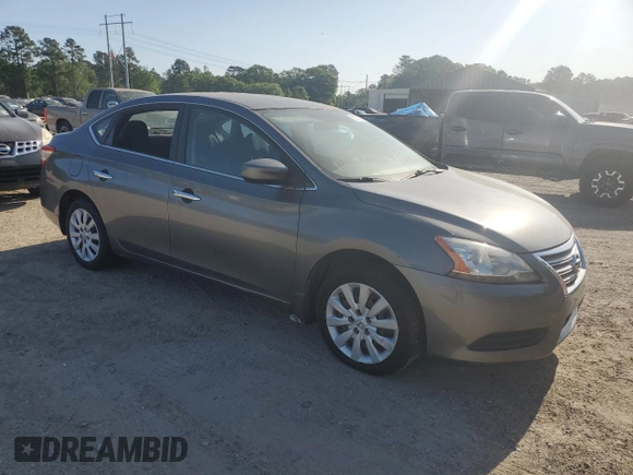 2015 Nissan Sentra SV with VIN 3N1AB7AP1FL689418, listed as a Copart auction lot 52521125 with 123,203 mi miles and Salvage Title. Bid and sale history available at carsss.com. Image 4.