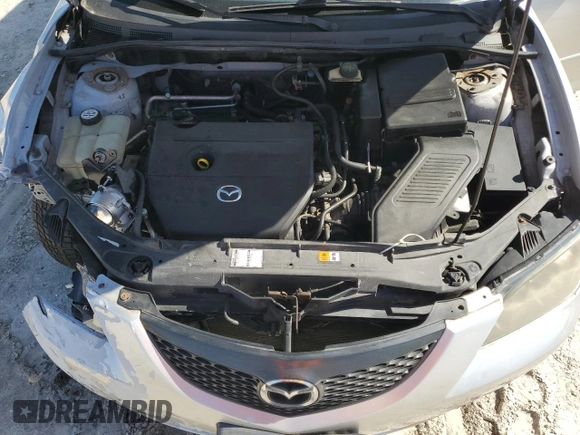 2006 Mazda 3 i with VIN JM1BK12F261537305, listed as a Copart auction lot 42549055 with Not Provided miles and Salvage Title. Bid and sale history available at carsss.com. Image 13.