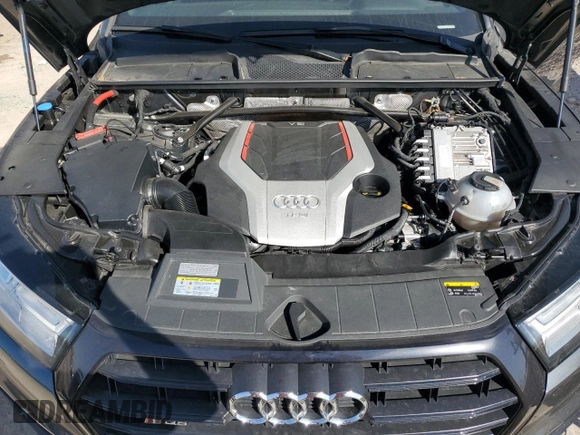 2020 Audi SQ5 Premium Plus with VIN WA1B4AFY5L2119830, listed as a Copart auction lot 44950124 with 25,527 mi miles and . Bid and sale history available at DreamBid. Image 12.