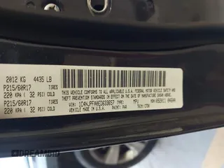 2014 Jeep Patriot Latitude with VIN 1C4NJPFA0ED633657, listed as a IAAI auction lot 41447982 with 104,664 mi miles and . Bid and sale history available at carsss.com. Image 9.