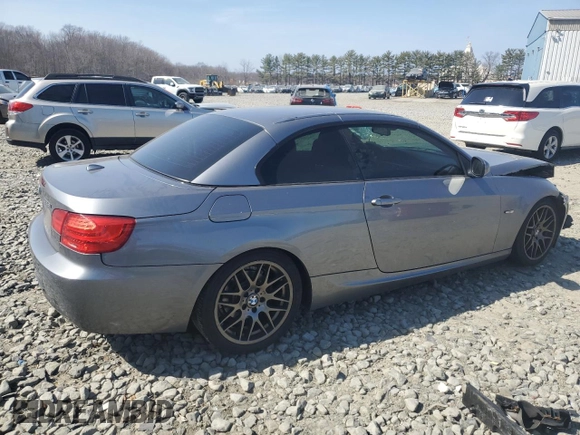 2013 BMW 3 Series 328i with VIN WBADW7C54DE731049, listed as a Copart auction lot 49178835 with 107,689 mi miles and Salvage Title. Bid and sale history available at carsss.com. Image 3.