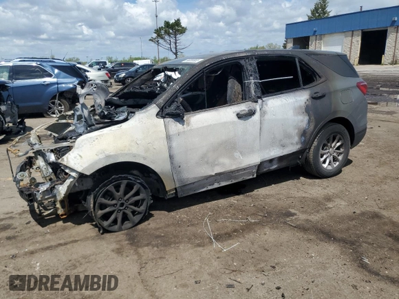 2018 Chevrolet Equinox LT with VIN 3GNAXJEV3JS632096, listed as a Copart auction lot 56089965 with Not provided miles and Clean title. Bid and sale history available at DreamBid. Image 1.