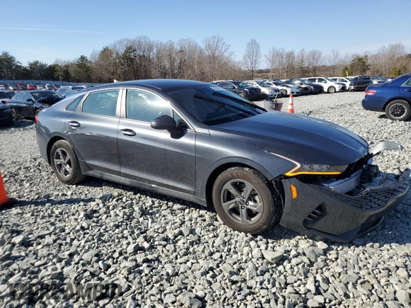 2024 Kia K5 LXS with VIN 5XXG14J25RG235329, listed as a Copart auction lot 43849115 with 39,482 mi miles and Salvage Title. Bid and sale history available at carsss.com. Image 4.