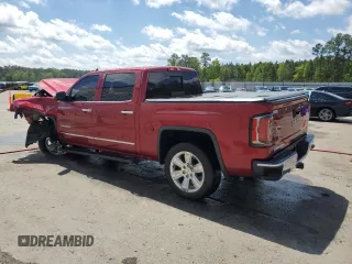 2018 GMC Sierra 1500 SLT z VIN 3GTU2NEC1JG163426, wystawiony jako Copart lot #52675585 z przebiegiem Nie podano mil oraz Szkoda całkowita • Salvage title. Historia ofert i sprzedaży dostępna na DreamBid. Obrazek 2.