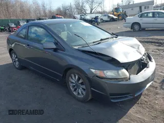 2009 Honda Civic Cpe EX with VIN 2HGFG128X9H521154, listed as a IAAI auction lot 41844995 with 126,148 mi miles. Bid and sale history available at carsss.com. Image 1.