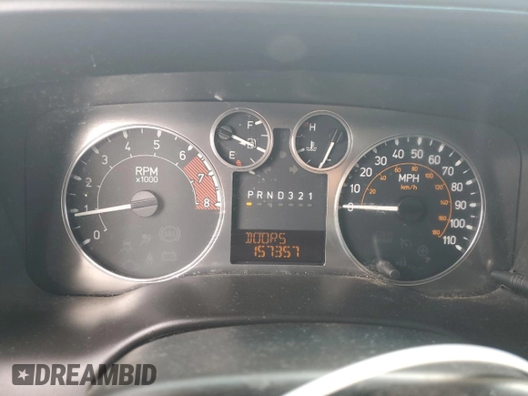 2007 Hummer H3 SUV with VIN 5GTDN13EX78207015, listed as a Copart auction lot 52459815 with 157,357 mi miles and Clean Title. Bid and sale history available at carsss.com. Image 9.