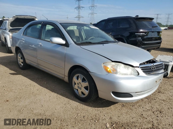 2006 Toyota Corolla CE with VIN 1NXBR32E96Z717535, listed as a Copart auction lot 62164035 with 213,836 mi miles and Clean title. Bid and sale history available at DreamBid. Image 4.
