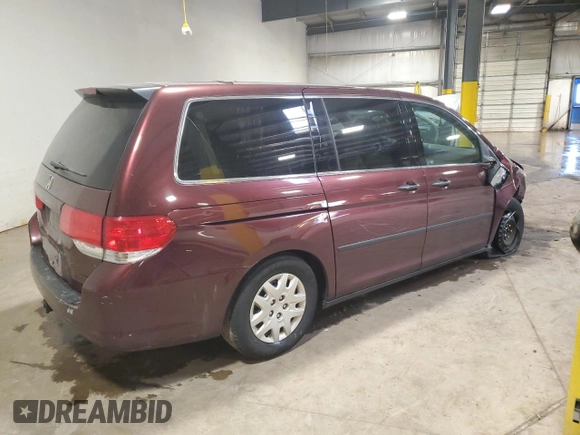 2008 Honda Odyssey LX z VIN 5FNRL38248B056607, wystawiony jako Copart lot #62271995 z przebiegiem 168 714 mil mil oraz Szkoda całkowita • Salvage title. Historia ofert i sprzedaży dostępna na DreamBid. Obrazek 3.