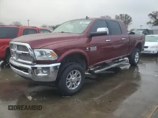 2018 Ram 2500 Laramie with VIN 3C6UR5NL2JG106414, listed as a Copart auction lot 84083674 with 57,144 mi miles and Salvage title. Bid and sale history available at DreamBid. Image 1.