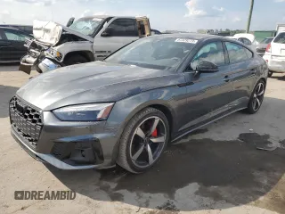 2022 Audi A5 Sportback S line Premium Plus with VIN WAUFACF56NA035507, listed as a Copart auction lot 67329273 with 9,661 mi miles. Bid and sale history available at carsss.com. Image 1.