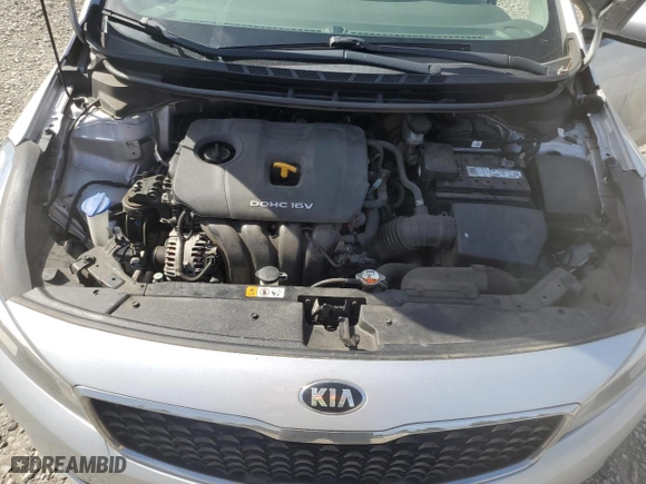 2017 Kia Forte LX with VIN 3KPFK4A77HE060531, listed as a Copart auction lot 51786765 with 141,342 mi miles and Salvage Title. Bid and sale history available at carsss.com. Image 11.