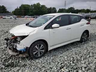 2022 Nissan LEAF S Plus z VIN 1N4BZ1BV0NC561081, wystawiony jako Copart lot #57746265 z przebiegiem 29 313 mil mil oraz Szkoda całkowita • Salvage title. Historia ofert i sprzedaży dostępna na DreamBid. Obrazek 1.