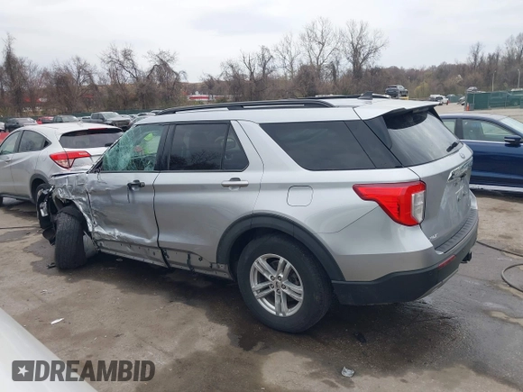 2021 Ford Explorer XLT with VIN 1FMSK8DH6MGC50773, listed as a IAAI auction lot 41908834 with 106,688 mi miles. Bid and sale history available at carsss.com. Image 14.