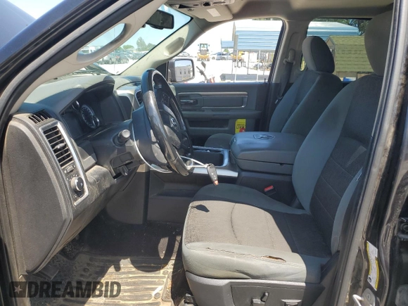 2017 Ram 1500 Big Horn with VIN 3C6RR6LT8HG789437, listed as a Copart auction lot 61106335 with 196,359 mi miles and Salvage title. Bid and sale history available at DreamBid. Image 7.