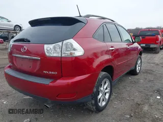 2009 Lexus RX 350 with VIN 2T2HK31U59C119192, listed as a IAAI auction lot 42001912 with 106,171 mi miles and . Bid and sale history available at DreamBid. Image 4.