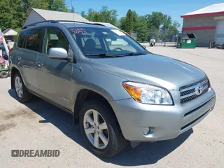 2008 Toyota RAV4 Limited with VIN JTMBD31V686070037, listed as a IAAI auction lot 42627093 with 182,803 mi miles and . Bid and sale history available at DreamBid. Image 1.