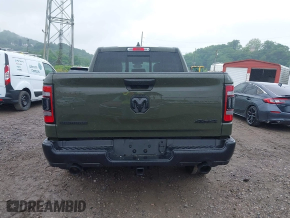 2021 Ram 1500 Lone Star with VIN 1C6SRFFT6MN695393, listed as a IAAI auction lot 42344282 with 12,796 mi miles and . Bid and sale history available at DreamBid. Image 17.