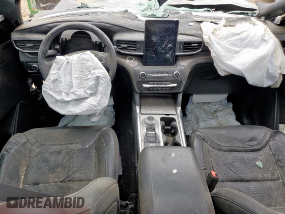 2020 Ford Explorer Platinum с VIN 1FM5K8HC7LGA27300, выставлен на аукционе Copart как лот 60161985 с пробегом 150 253 миль миль и Списание • Salvage title. История ставок и продаж доступна на DreamBid. Изображение 8.