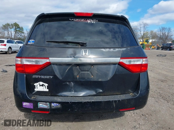 2011 Honda Odyssey EX with VIN 5FNRL5H4XBB011918, listed as a IAAI auction lot 42056043 with 201,821 mi miles and . Bid and sale history available at carsss.com. Image 6.