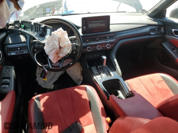 2023 Acura Integra Technology with VIN 19UDE4H6XPA018160, listed as a Copart auction lot 52121785 with 18,573 mi miles and Salvage title. Bid and sale history available at DreamBid. Image 8.