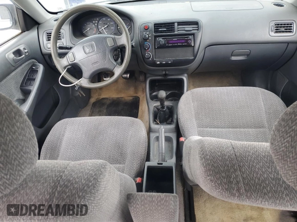 1999 Honda Civic LX with VIN 1HGEJ6577XL006237, listed as a Copart auction lot 52331625 with 279,787 mi miles and Clean Title. Bid and sale history available at carsss.com. Image 9.